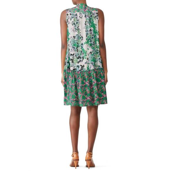 SALONI tilly-b dress in green - Picture 3 of 4